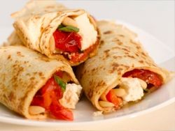 Готовим блинчики с начинкой