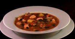 Царская уха из горбуши 