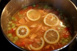 Уха из форели - вкусное и сытное первое блюдо!