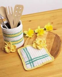 Узнайте про вязание прихваток крючком!