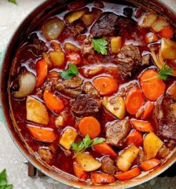 Готовим овощные рагу с мясом