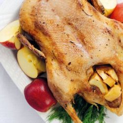 Утка с яблоками для любого повода