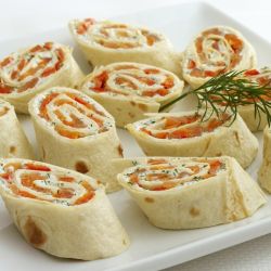 Как приготовить рулет из лаваша с семгой?