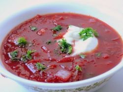 Как готовить борщ из жирной говядины на косточке