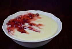 Любимая манная каша на молоке