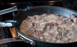 Вкусное порождение страны Советов - азу из свинины 