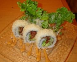 Какова калорийность суши? 