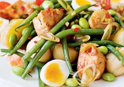 Салат с фасолью - рецепт в нескольких вариациях