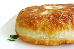 Пирожки с картошкой и шампиньонами, жаренные на сковороде