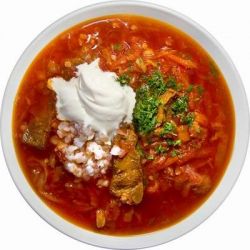 Борщ украинский: рецепт для тех, кто не блюдет фигуру