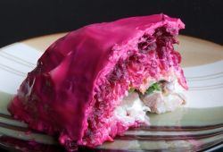 Салат «Сельдь под шубой». Рецепт и дополнения к нему