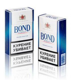 Bond (сигареты): виды, состав. Bond Street
