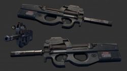 Пистолет-пулемет FN P90: обзор, характеристики и отзывы