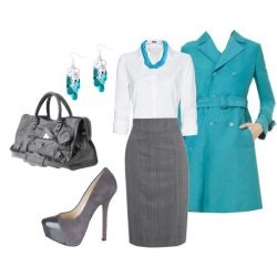 С чем необходимо сочетать серый цвет, чтобы не быть «серой мышью»? 