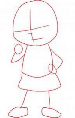 Как нарисовать мультяшного героя шаг за шагом