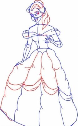 Как нарисовать платье красиво?