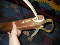 Самодельный арбалет для спортивных занятий