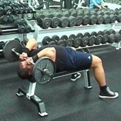 Французский жим лежа - лучшее упражнение для трицепсов