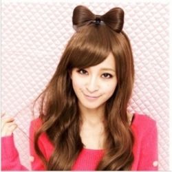 Трогательная прическа бант