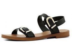 Модные босоножки без каблука (фото)