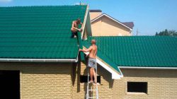Ветровая планка для профнастила: основное назначение, особенности монтажа