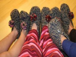 Вязание спицами тапочек - увлекательное занятие