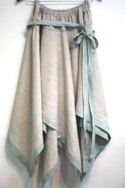 Юбка из льна: фасоны, с чем носить