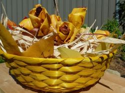 Поделки из листьев - это красота!