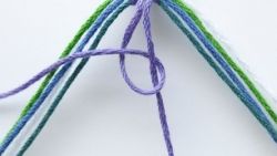 Схемы фенечек косым плетением - разбираемся с обозначениями