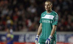 Белорусский голкипер Александр Гутор