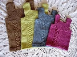 Начинающей рукодельнице: как связать жилетку