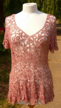 Летняя кофточка крючком - отличный вариант для женщин со вкусом