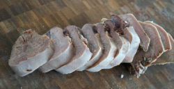 Рецепт салата с языком и свежим огурцом