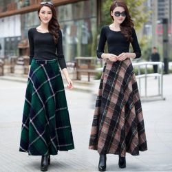 Что носить с длинной юбкой зимой: советы модницам