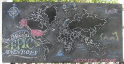 Грифельная доска. Как сделать грифельную доску своими руками в домашних условиях?