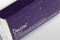 Описание препарата «Овестин» (свечи)