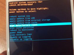 Как сделать Wipe Data Factory Reset - пошаговое описание и рекомендации