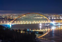 Бугринский мост в Новосибирске - описание, история и интересные факты