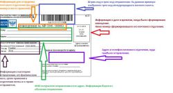 Извещение Почты России: форма бланка, образец заполнения