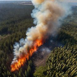 Сколько леса уничтожено пожарами в Сибири за 2019-2023 гг: причины и последствия