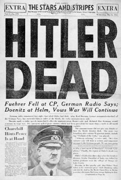 Когда и как умер Гитлер