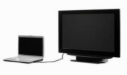 Как подключить ноутбук к телевизору через HDMI-кабель?
