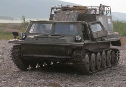 ГАЗ-71 - тягач-вездеход, гусеничный бронированный транспортёр