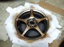 Покраска диска своими руками