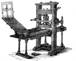 Начало книгопечатания в Европе и России