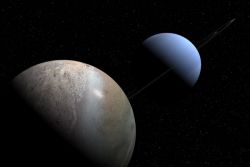 Первый и самый крупный спутник Нептуна