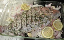 Красная рыба, запеченная в духовке. Рецепты